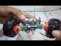 How To Make Front Axle With Motor Turn Left And Right ( 4WD P4 )