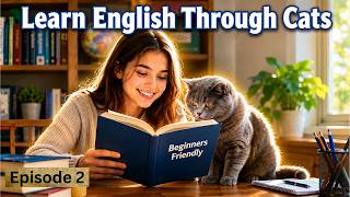 Learn English Through Cats | 5 Famous Cat Breeds for Beginners (A1–A2) | Episode 2