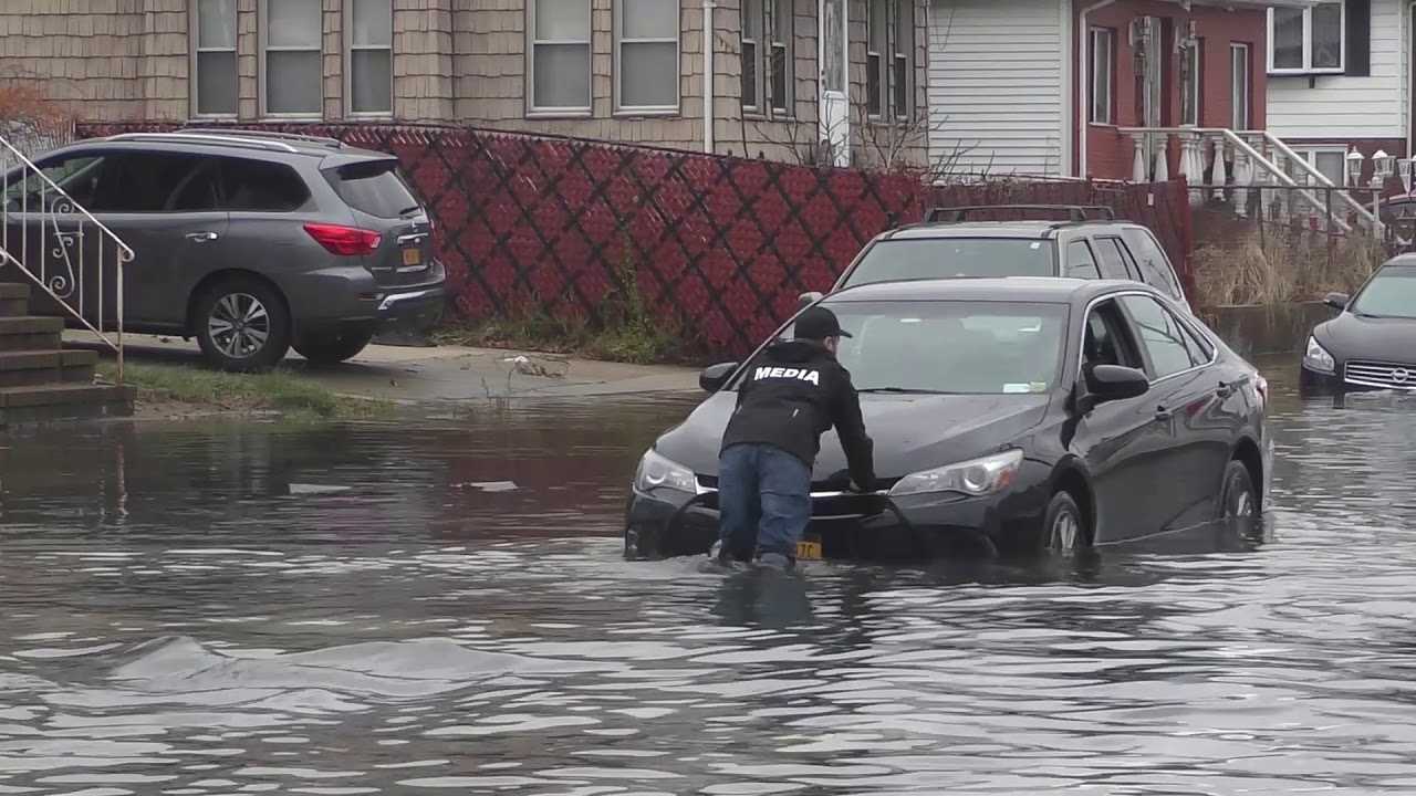 Howard Beach, Queens, NY Major Flooding YouTube