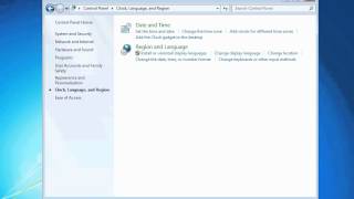 how to change microsoft windows 7 region and language to Arabic (Algeria) screenshot 3