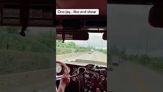 Jamaican Trucker Gearing Down 18 Speed.