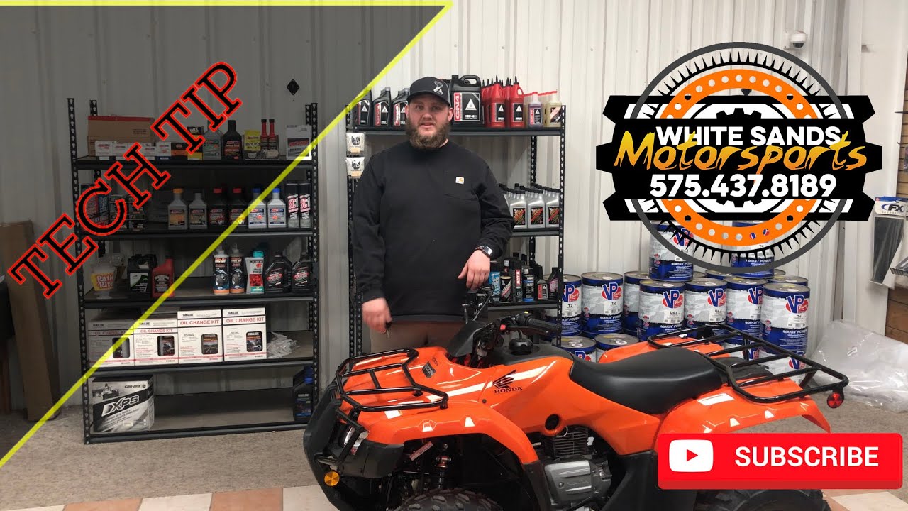 Motorsports of New Mexico:  Pre ride inspection tech tip for you ATV