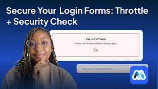 Secure Your Login Forms: Throttle + Security Check