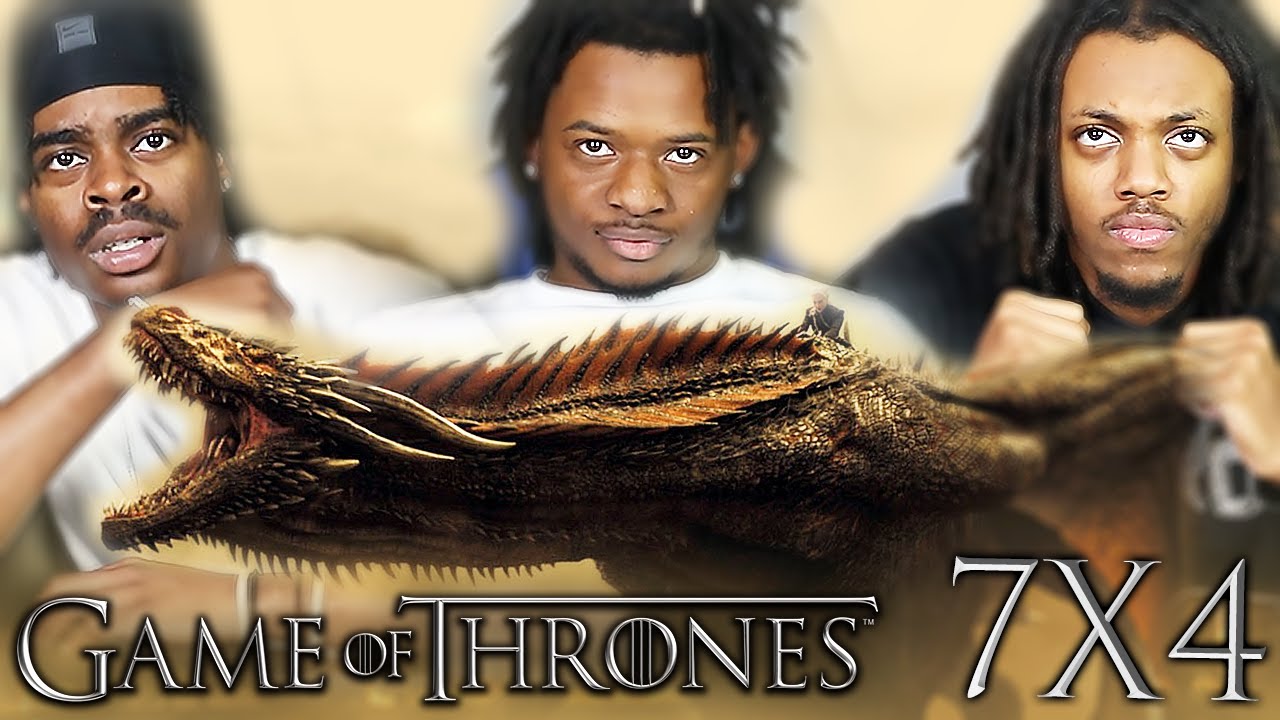 SHE PULLED UP WITH THE DRAGON!!! | GAME OF THRONES "The Spoils of War" GROUP REACTION!! | 7x4