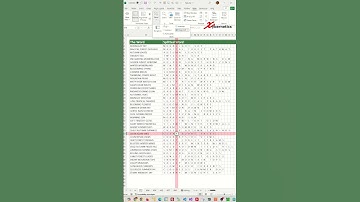 Built-In Crosshair Highlight In Excel - Excel Tips and Tricks