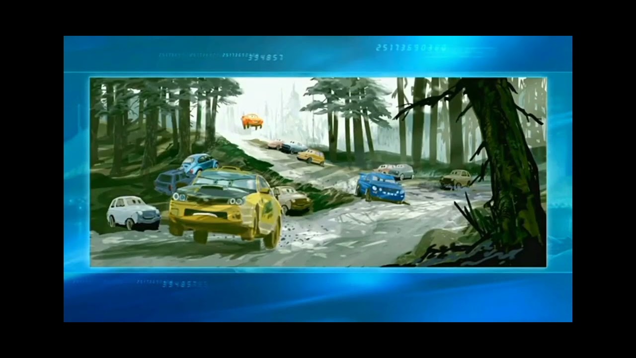 тачки 2 концепт арты удалённых сцен Германии - YouTube