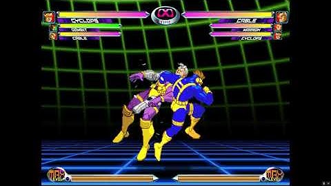 Love of the Fight Moves - Marvel vs Capcom 2 - Cyclops