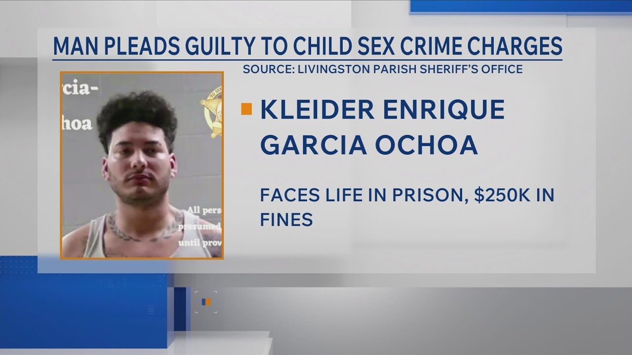 Man from Venezuela pleads guilty to charge in Louisiana sex crimes case ...