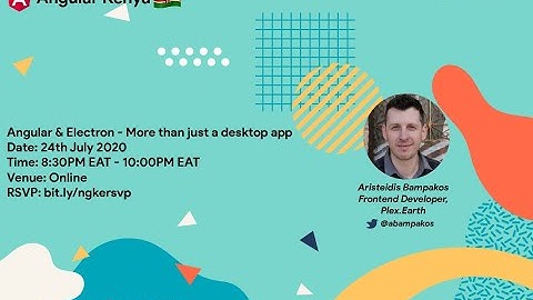 Angular and Electron