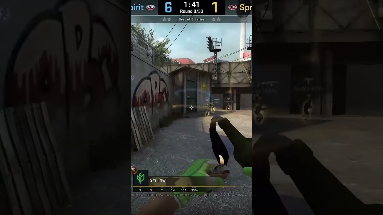 Overpass B Execute Nades