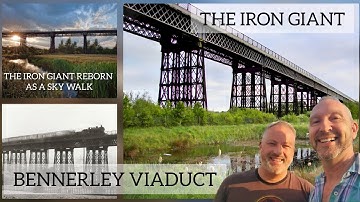 THE STATELY IRON GIANT BENNERLEY VIADUCT THE LARGEST  REMAINING VICTORIAN STRUCTURE OF ITS KIND...