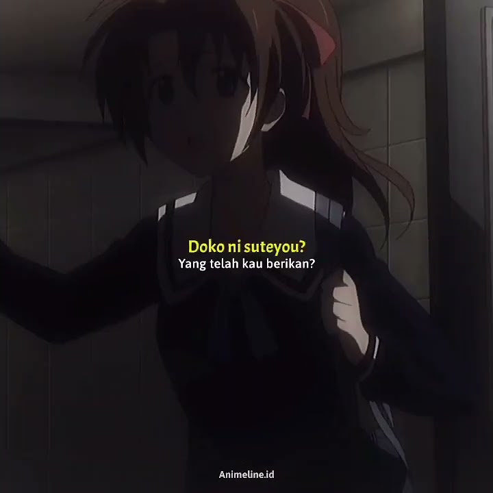 story wa || anime sad || amanojaku || moment tak diakui || golden time