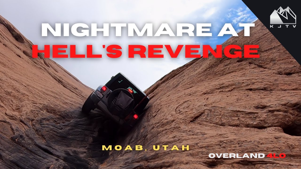 Кошмар в аду Месть | Jeep JK Sahara и JT Rubicon | Moab Utah Adventure 2