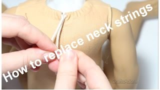 Famous How To Replace Neck Strings / Remove Zip Tie American Girl Doll Tutorial ~HD~ Wealth