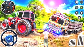 Real Cargo Tractor Pulling Simulator - Tractor Pulling truck - Android Gameplay screenshot 2