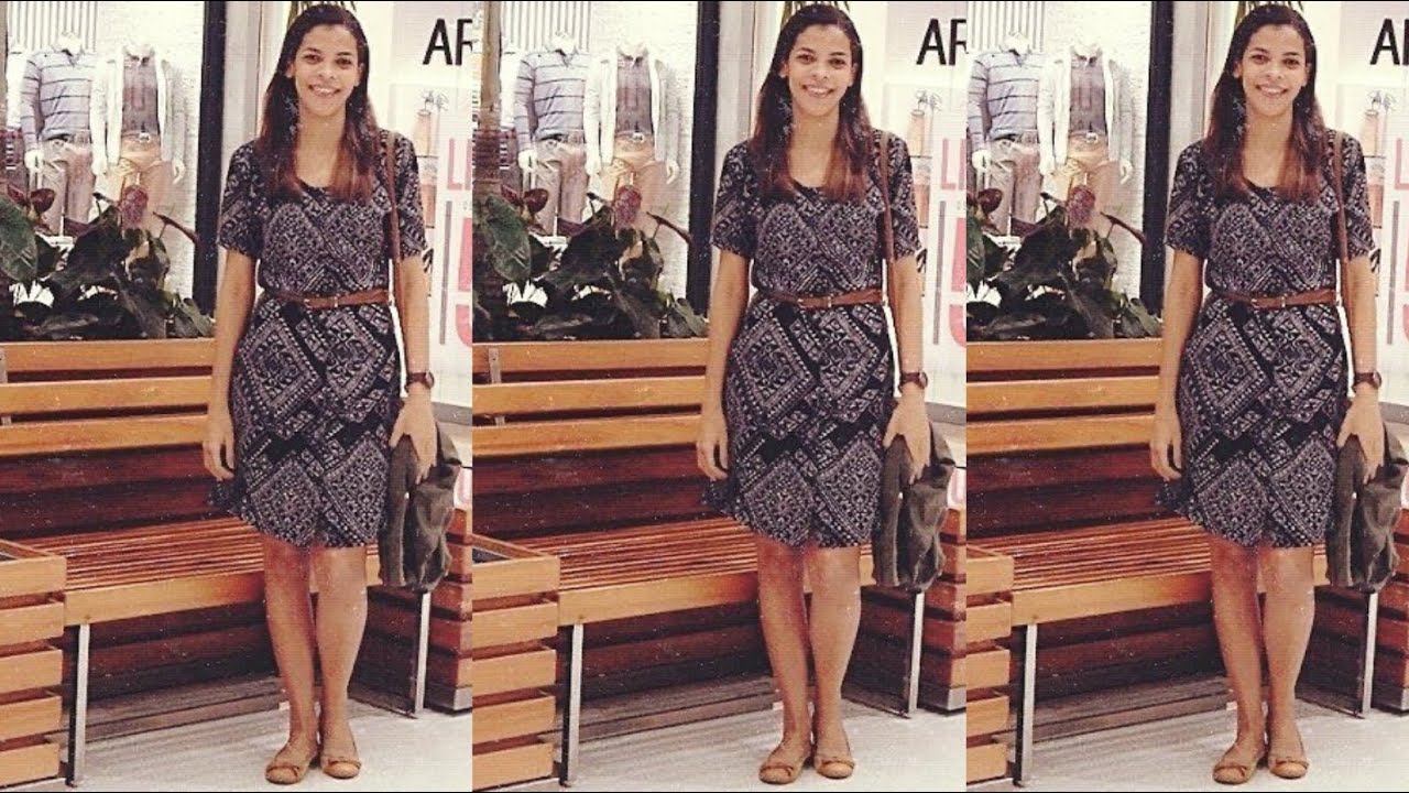 Costure vestido de viscose com manga, sem modelagem | DIY