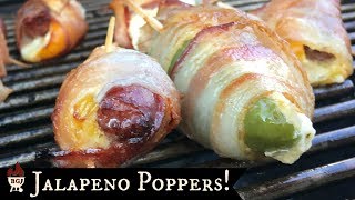 Bacon Wrapped Jalapeno Poppers! 🌶
