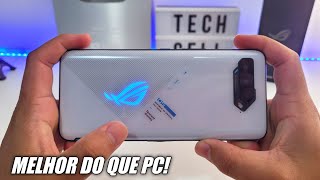 ROG PHONE 5 O CELULAR MAIS PODEROSO DO MUNDO! 18GB DE RAM! TELA DE 144HZ!