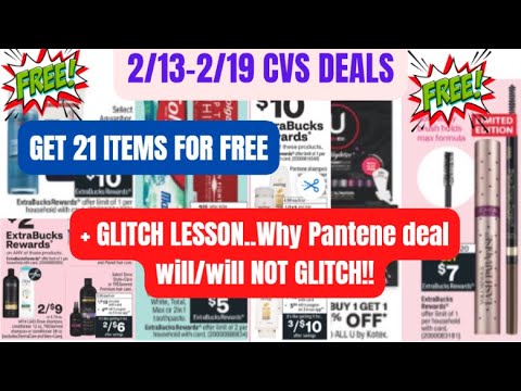 🔥CVS Deals 2/13-2/19 + CVS Couponing This Week🌞Must Do CVS Deals 21 Items = FREE/Glitches &More