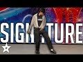 Signature 1st audition  michael jackson  britains got talent  got talent global