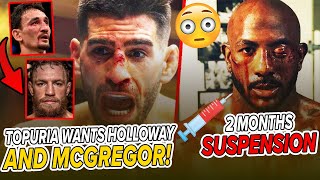 Ilia Topuria Targets Holloway & McGregor 💥 | Khalil Rountree Suspended for Steroids! 💉