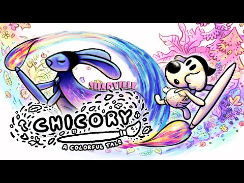 Видео: Краски, Осень и Пицца ☀ Chicory: A Colorful Tale Прохождение игры #1