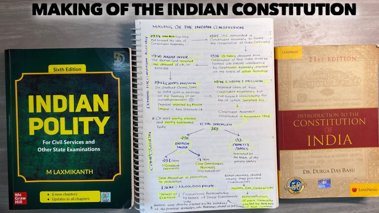 making of indian constitution assignment