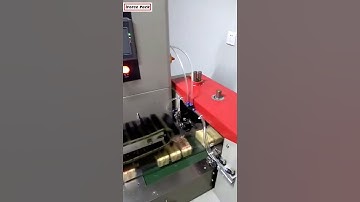 Automatic cake tray box plastic box horizontal type bagging packaging machine testing video