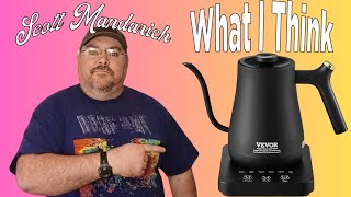 Review of this VEVOR Electric Gooseneck Kettle 1L by Scott Mandarich 31 views 3 months ago 1 minute, 57 seconds