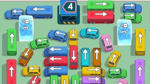 Car jam : Escape #traffic puzzle  #game gameplay #minecraft  level 189