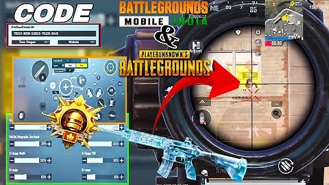 New Update 1.8.0 !! Best Sensitivity CODE + Control Setting PUBG Mobile | BGMI After Update 1.8.0