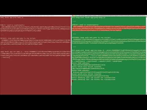 Cross-chain atomic swap: bcoin and bcash