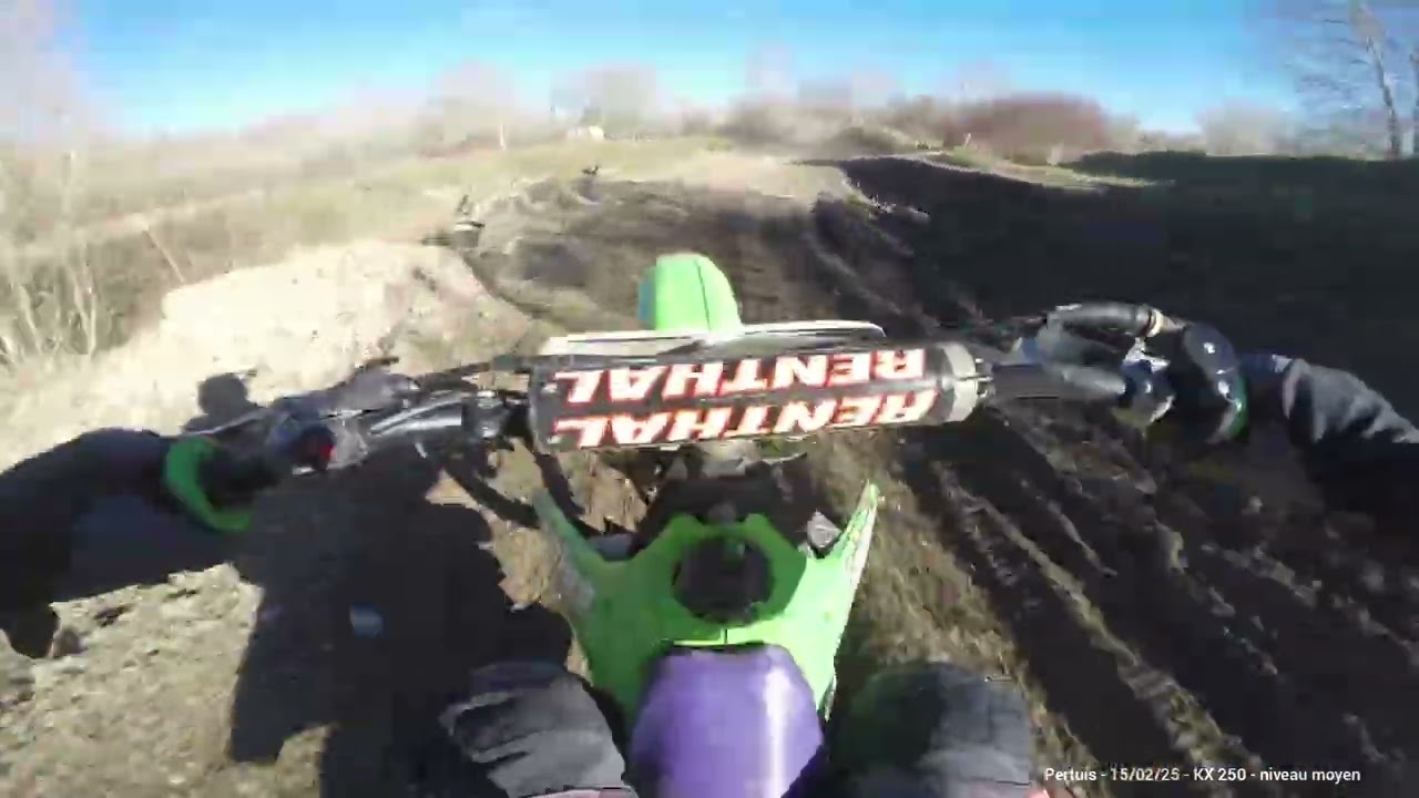 Training motocross Pertuis - Kawasaki 250 KX 1998 - 15/02/2025