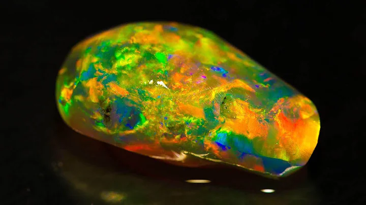 The best crystal opal I have ever cut   just like ...
