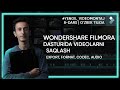 Filmorada videolarni saqlash (export) | yengil videomontaj 8-dars