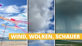 Wetter heute: Hier gibt es Wind, Wolken, Schauer