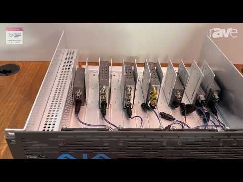 ISE 2024: AJA Video Systems Highlights New DRM2 3RU Rack Frame for AJA Mini-Converters