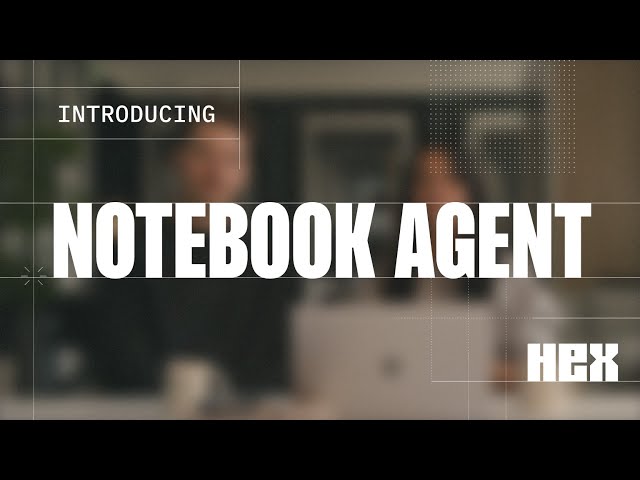 AI agent meets the world's best notebook | Hex