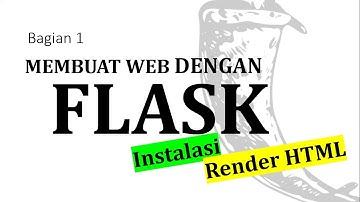 Flask - Instalasi dan render HTML