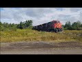 CN Z120 going through Londonderry NS