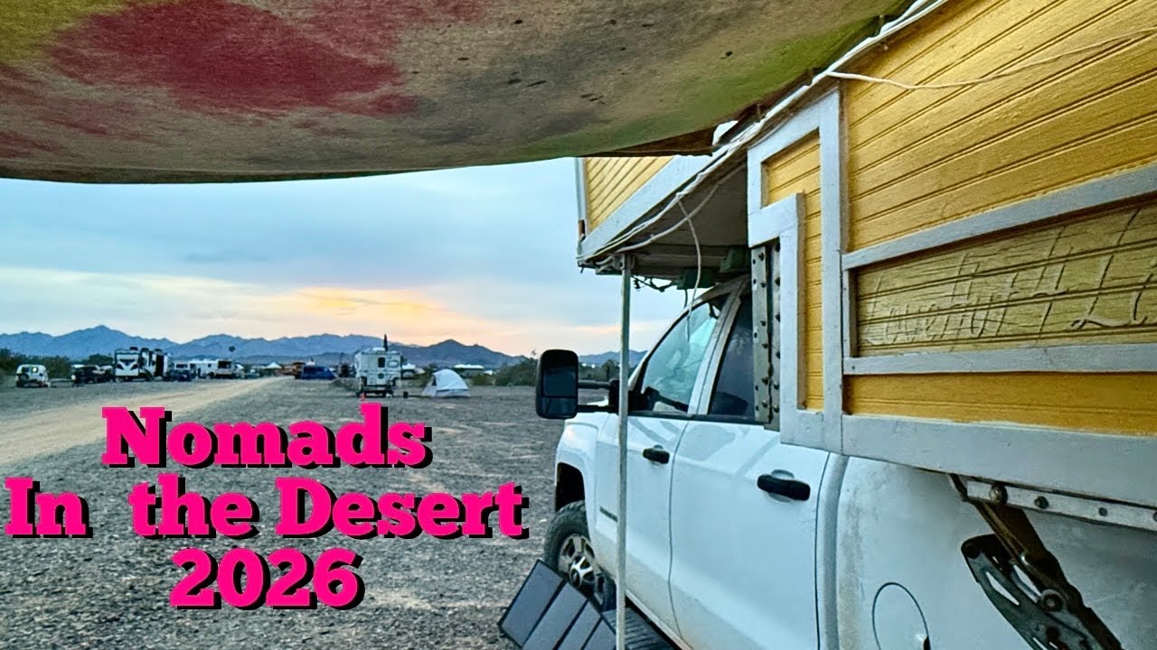 Desert Party | Жизнь в фургоне и отдых в Кварцсайте