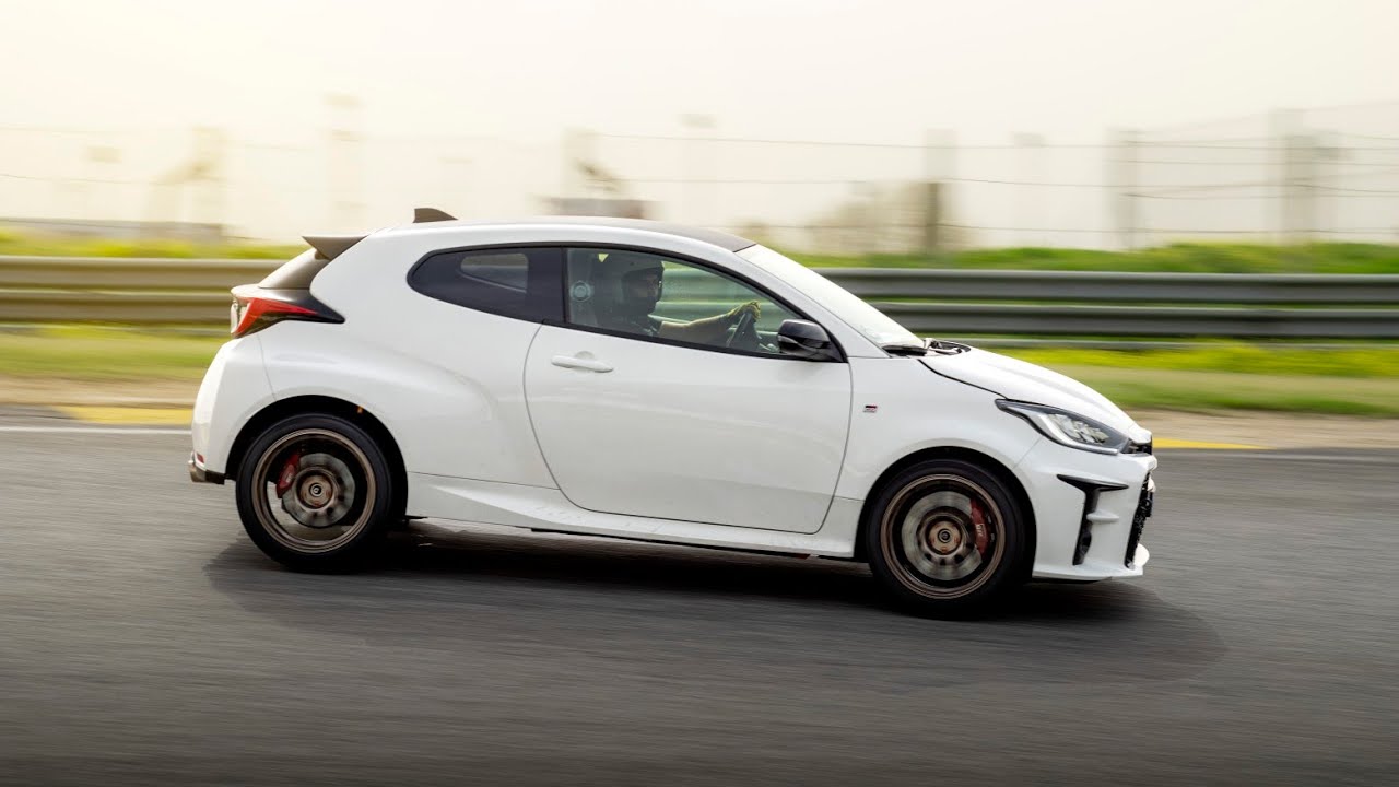 Jarama broke GR Yaris wheel aligment 😐