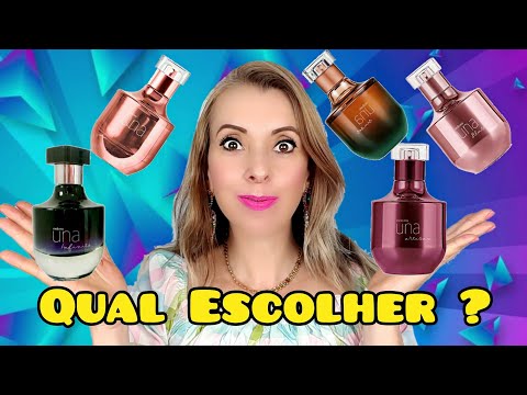 PERFUMES DA LINHA UNA NATURA - QUAL É O MELHOR ? COMO ESCOLHER ?