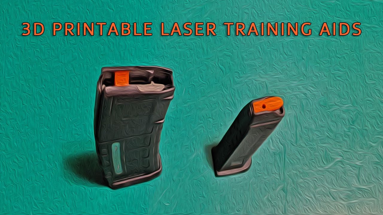 3D Printable Laser Training Aids