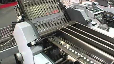 Horizon AF-406T6A Automated JDF ready Modular buckle pharmaceutical folder