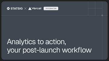 Statsig x Vercel Integration: Get Set up with Analytics