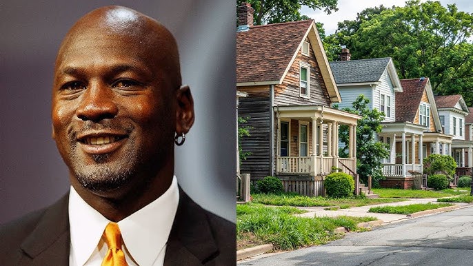 Michael Jordan Visits His Childhood Home—And Breaks Down When He Sees  What's Missing - YouTube