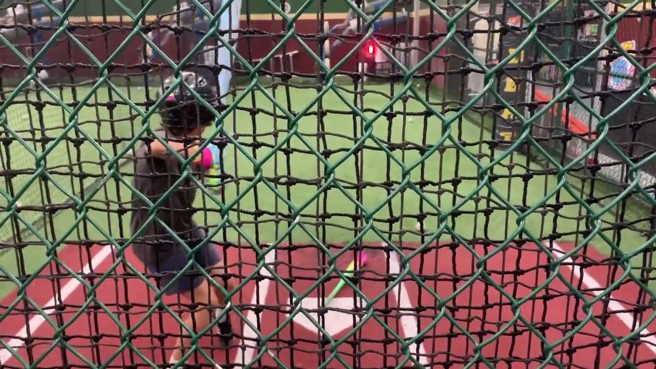 10 Year Old Batting Cages  60 miles at Dbat Pflugerville. 2026.02.10   HD 1080p
