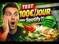👉 Gagner de l’argent avec Spotify ? La méthode secrète (Test complet + Avis 2026)