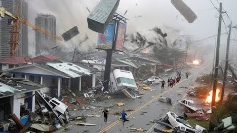 Horrific Chaos in Malaysia and Singapore | Deadly Tornado Destroys Buildings, Homes, and Cars